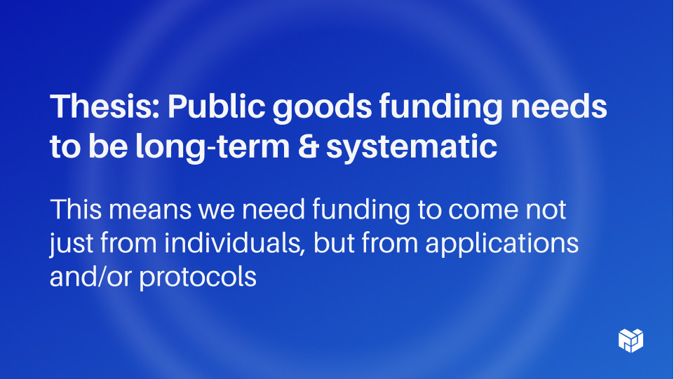 Hypercerts: A new primitive for public goods funding